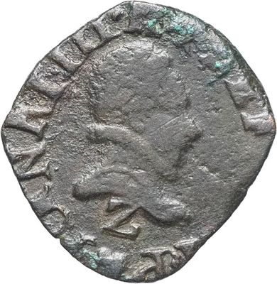 une pièce d'argent portant l'image d'un homme
