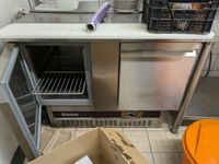 Tour réfrigéré en inox avec saladette et plateau en Polydur,…