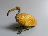 a bird that is sitting on a table