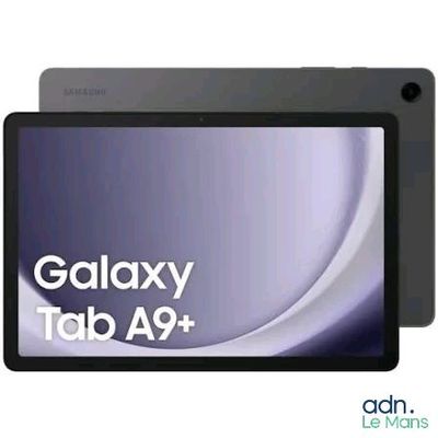 a close up of a tablet with the galaxy tab a7 logo on it