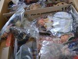 a box full of assorted items sitting on the floor