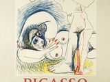 une image d'une affiche de l'exposition de Picassoo à Paris