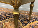 an image of a chair that is on a rug on the floor