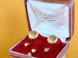 a box that has a pair of earrings in it