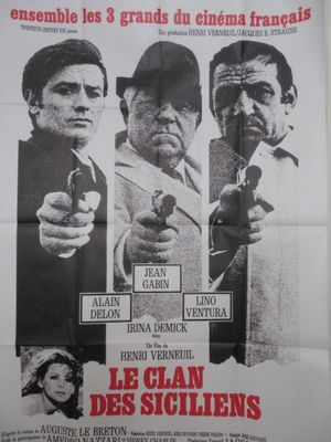 affiche française du film « Le Clan des Siciliens »