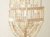 a drawing of a chandelier hanging on a wall