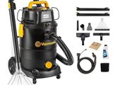un aspirateur avec des outils et des accessoires pour nettoyer le sol