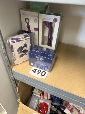 a lot of items on the shelves in the store
