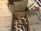 a box full of tools on the floor in a store