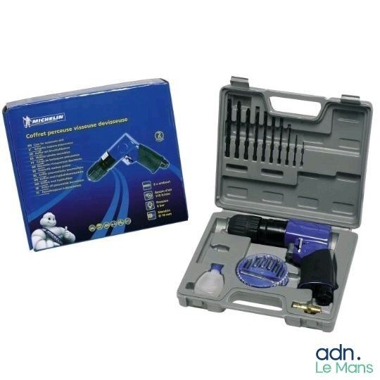 Lot de 4 coffrets perceuse visseuse automatique pneumatique …