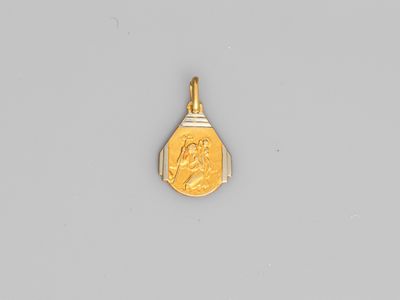 l'image d'une pièce d'or sur laquelle figure une femme