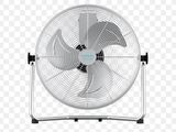 image d'un ventilateur posé sur un pied, sur fond transparent