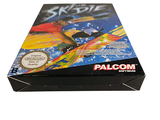 a black box with a picture of a bird on it