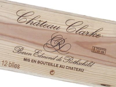 12 Blles CH. CLARKE Listrac 2004 - Photo 1