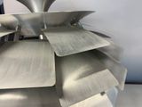 a close up of a metal object on a table