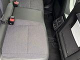 two seats in the back of a car that are empty