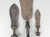 several different types of tools are displayed on a white surface