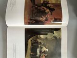 two pages of a book with a picture of a man and a woman