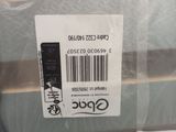a close up of a piece of plastic with a sticker on it