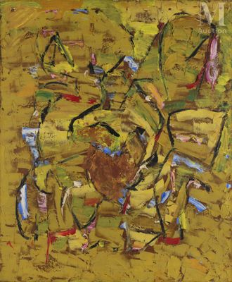 Alexandre ISTRATI (1915-1991) Sans titre, 1957