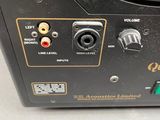 a close up view of the controls on a speaker