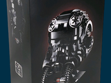 a box with a lego star wars figure in it