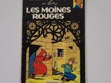 la bande dessinée française « Les Moines Rouges », avec l'image d'un homme vêtu d'une cape rouge