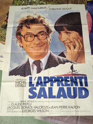 a poster for a movie with a man and a woman on it