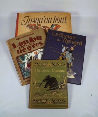 Loulou chez les Nègres - Livre illustré de 1929