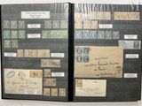 a book with a lot of different stamps on it