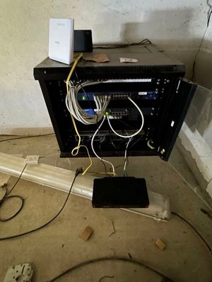 a television that is sitting on top of a table