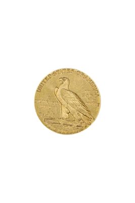 l'image d'une pièce d'or ornée d'un oiseau