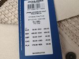 a label on the back of a sweater that says jack and jones