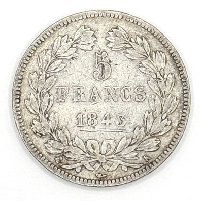 a close up of a coin on a white surface