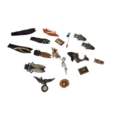 a lot of different items that are on a white surface