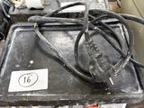 a black box that has some wires on top of it