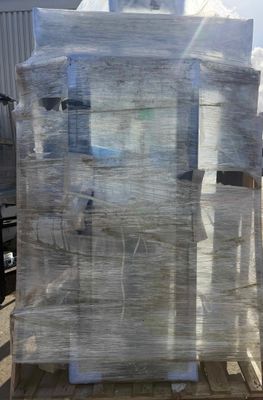 a pallet full of boxes and a pallet full of boxes