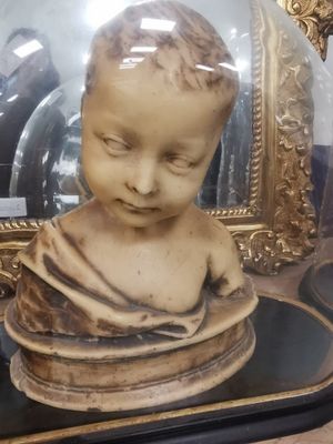 Ensemble de sujets d'études en cire moulée comprenant :