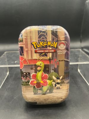 un récipient en plastique sur lequel figure l'image d'un personnage de Pokémon