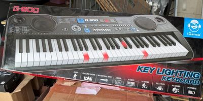 a keyboard that is sitting on top of a box