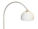 a close up of a lamp on a table with a white background