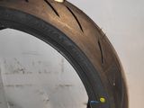 a tire that has a hole in the middle of it