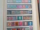 a picture of a book with a lot of stamps on it