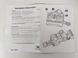 a manual showing how to use a power drill