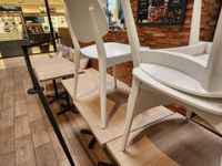 4 tabourets hauts blancs (photo non contractuelle, pas de ta… (photo 3)