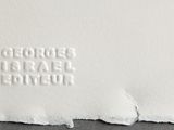 a piece of paper that has been cut in half