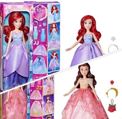 Expédition obligatoire - Lot de 2 poupées Disney Belle et Ar…