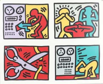 Keith Haring (1958-1990) d'aprs
