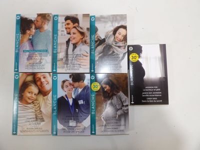 ROMAN Réédité : 6 romans de la Collection BLANCHE et 1 roman de la Col