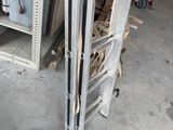 an image of a metal rack in a garage